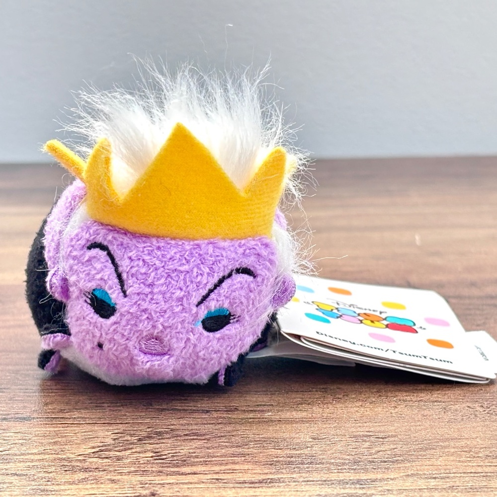 NWT Disney Tsum Tsum Little Mermaid Villain URSULA Plush Toy Japan Stackable NEW